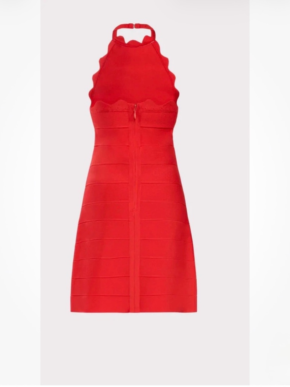 HERVE LEGER ‘Scallop Edge Mini Dress’ - Picture 11 of 12
